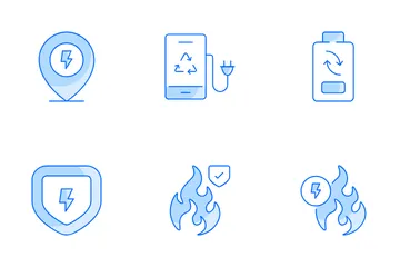 Electricidad Paquete de Iconos