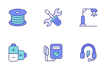Electricidad Paquete de Iconos