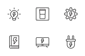 Électricité Pack d'Icônes