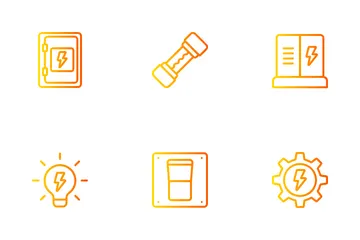 Électricité Pack d'Icônes