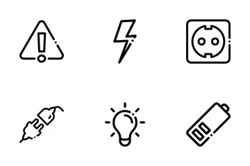 Électricité Pack d'Icônes