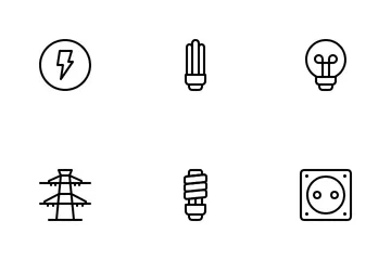 Électricité Pack d'Icônes