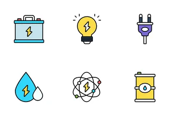 Electricity Icon Pack