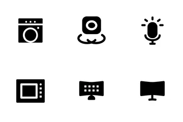 Electricity At Home Icon Pack