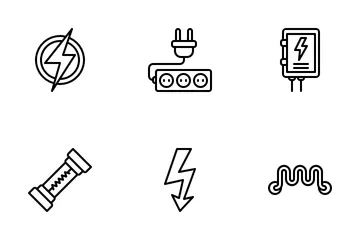 Electricity Icon Pack