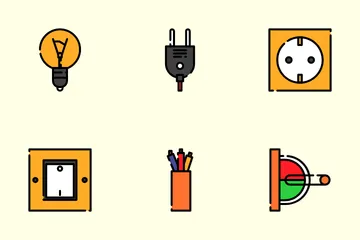 Eléctrico Paquete de Iconos