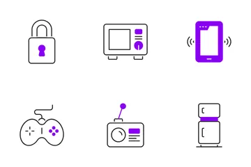 Electrodomésticos Paquete de Iconos