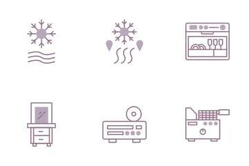 Electrodomésticos Icon Pack