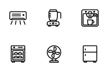 Electrodomésticos Icon Pack