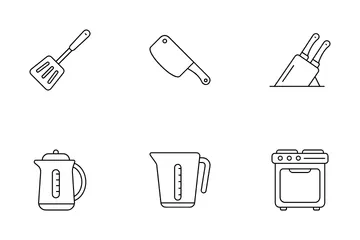 Electrodomésticos de cocina Vol 1 Paquete de Iconos