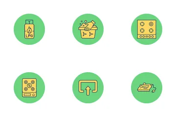 Electrodomésticos Paquete de Iconos