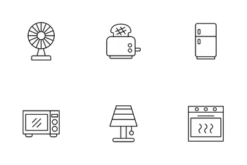 Appareils électroménagers Pack d'Icônes