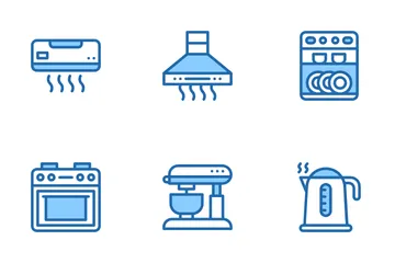 Appareils électroménagers Pack d'Icônes