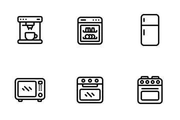 Appareils électroménagers Pack d'Icônes