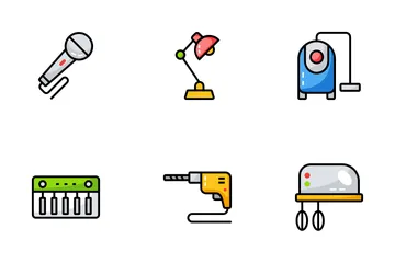 Electronic And Aplliances Icon Pack