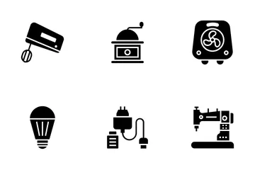 Electronic And Appliances Icon Pack