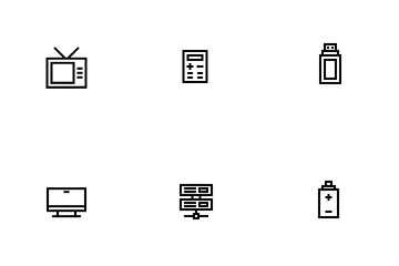 Electronic And Devices Icon Pack