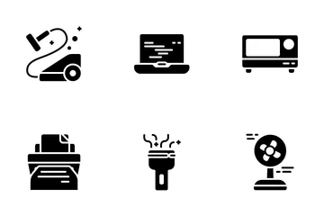 Electronic Appliance Icon Pack