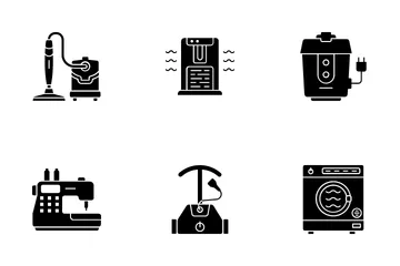 Electronic Appliances Icon Pack