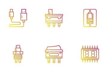 Electronic Component Icon Pack