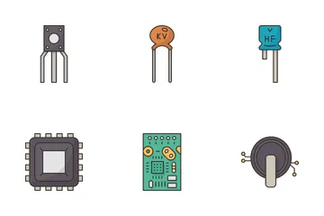 Electronic Component Icon Pack