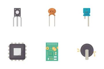 Electronic Component Icon Pack