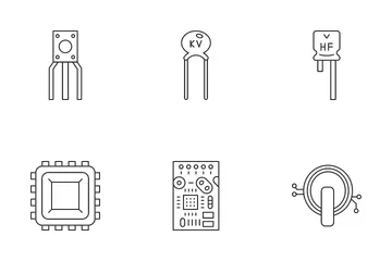 Electronic Component Icon Pack