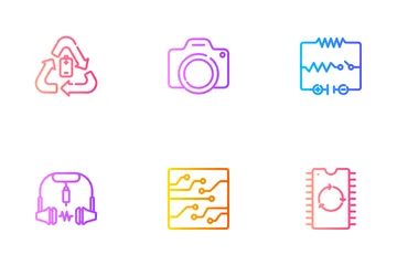 Electronic Equipment Icon Pack