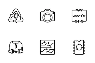 Electronic Equipment Icon Pack