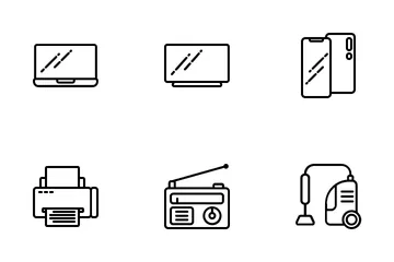 Electronic Goods Icon Pack