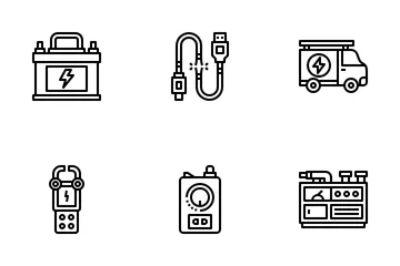 Electronic Measurement Icon Pack