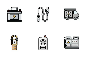 Electronic Measurement Icon Pack