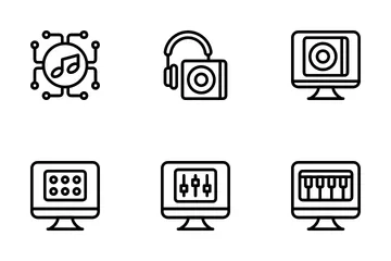 Electronic Music Icon Pack