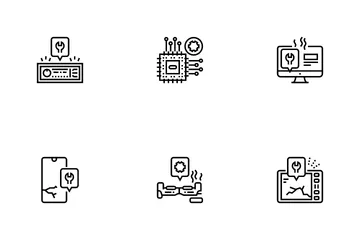 Electronic Repair Icon Pack