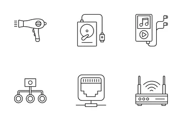 Electrónico Paquete de Iconos