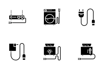 Electrónica para el hogar Paquete de Iconos