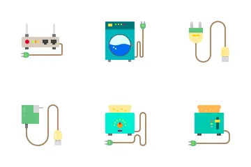 Electrónica para el hogar Paquete de Iconos