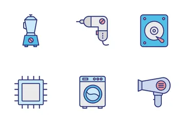 Electrónica y dispositivos Paquete de Iconos