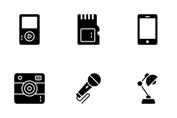 Electrónica y electrodomésticos Paquete de Iconos