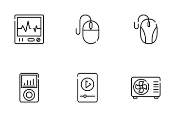 Electronics And Appliances Icon Pack