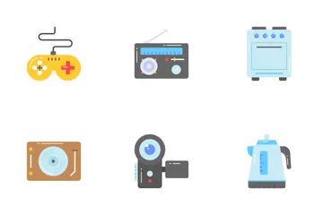 Electronics And Appliances Icon Pack