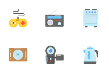 Electronics And Appliances Icon Pack