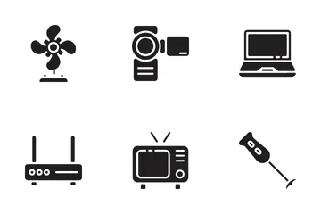 Electronics And Appliances Icon Pack