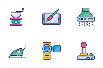 Electronics And Appliances Icon Pack