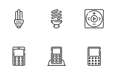 Electronics And Appliances Icon Pack