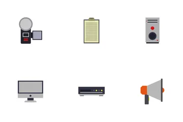 Electronics And Business Icon Pack