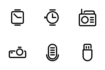 Electronics And Devices Icon Pack