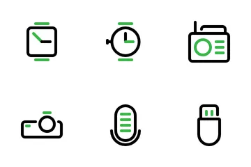 Electronics And Devices Icon Pack