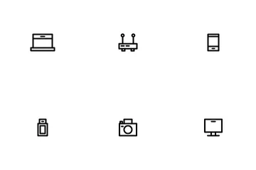 Electronics And Devices Icon Pack