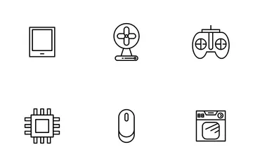 Electronics And Home Appliance Icon Pack